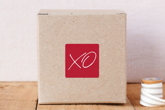 Inked XO Envelope Seal
