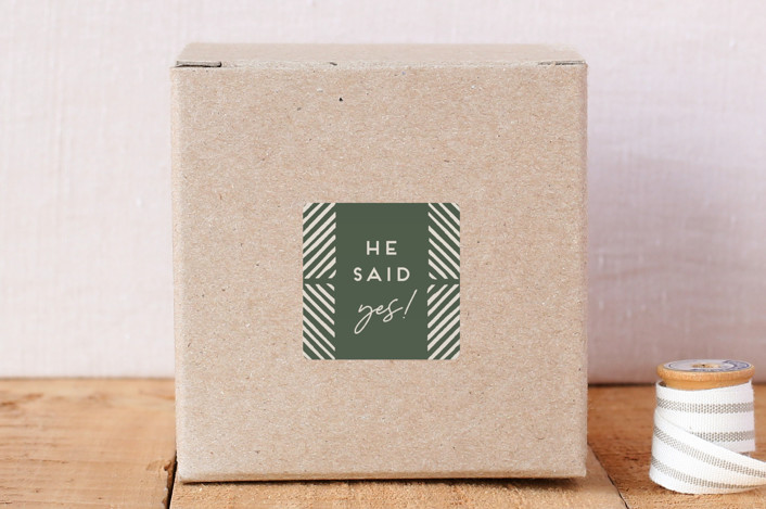 Herringbone Frame Envelope Seal (He)