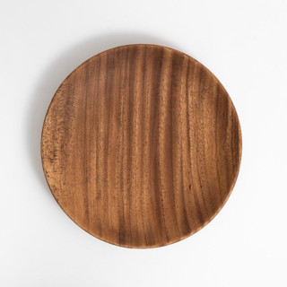 This is a natural tableware by Powered By People called shallow salad tray in standard