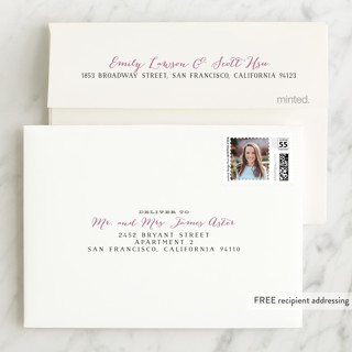 This is a kraft bar mitzvah bat mitzvah invitations with foil pressed by Annie Clark called gold rush printing on strathmore in standard