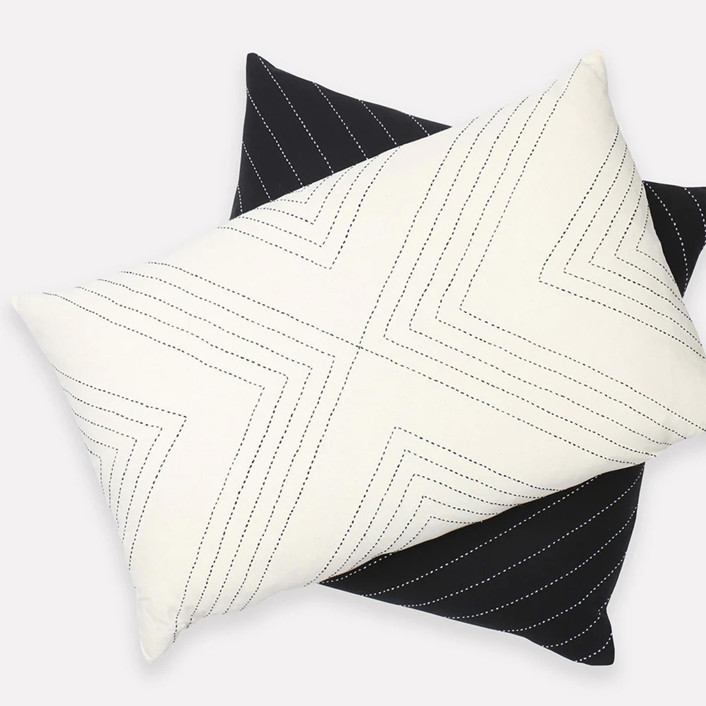 Anchal Geometric Lumbar Pillow
