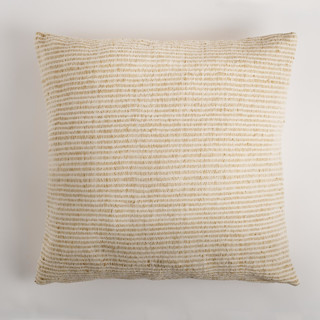 This is a green throw pillows by Tatiana Ordoñez called manglar euro pillow cover natural & crocodile green in standard