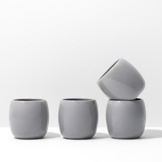 This is a gray tableware by Powered By People called s/4 small espresso cup by fors studio - grey in standard