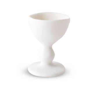 This is a white tableware by Tina Frey called pedestal egg cup white in standard