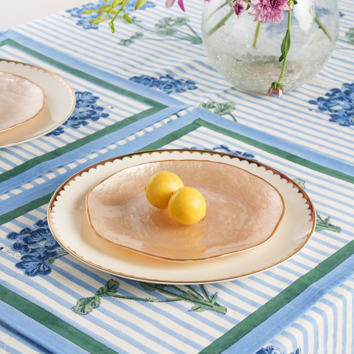 Inner Child Blockprint Tablecloth
