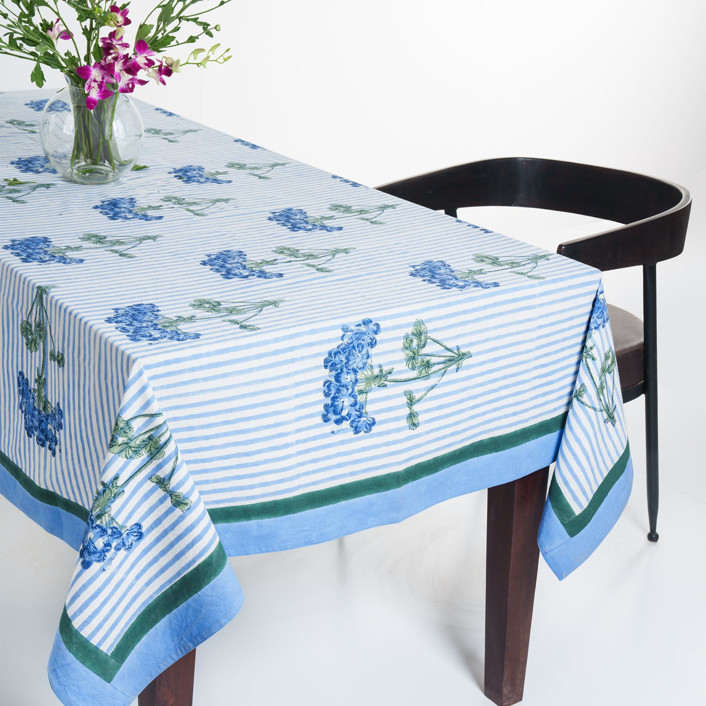 Inner Child Blockprint Tablecloth - Thumbnail 2
