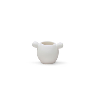 This is a white vases by Tina Frey called bubble small vase white in standard