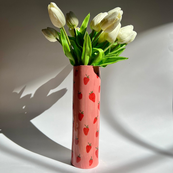 Strawberry Vase