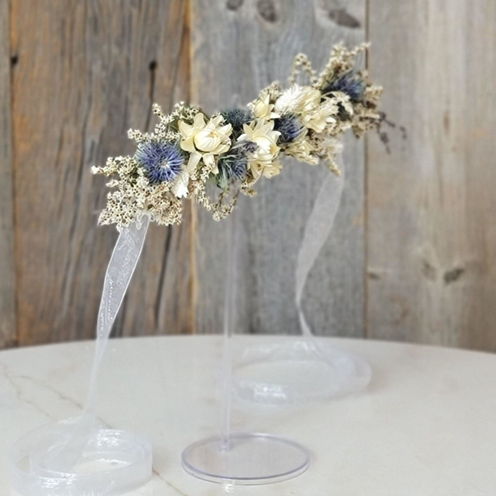 Blue Moon Floral Crown