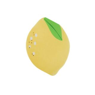 This is a yellow decorative paper napkins by Jollity and Co called le dinner lemon cocktail napkins - set of 20 in standard