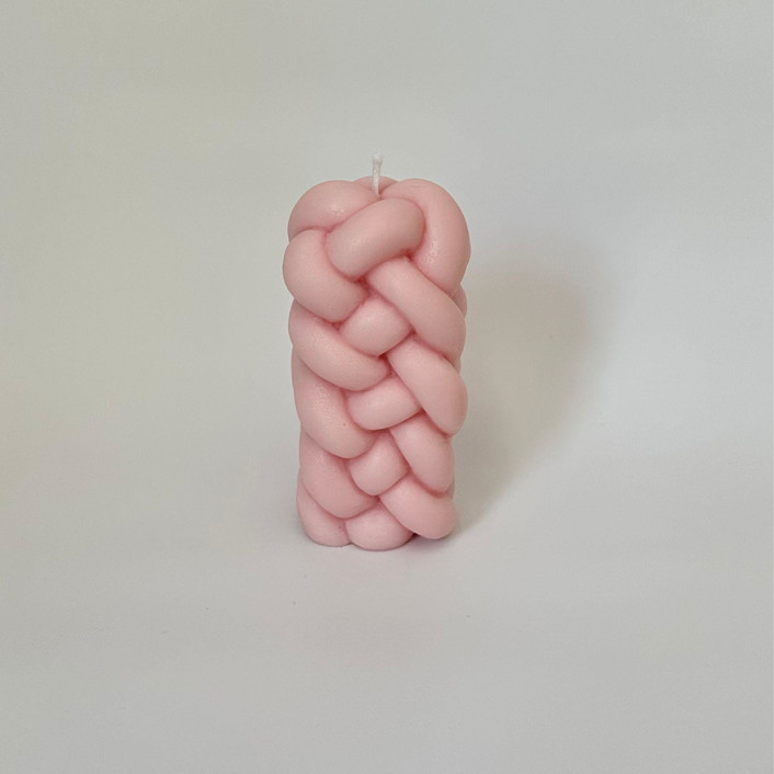 Pink Rope Candle