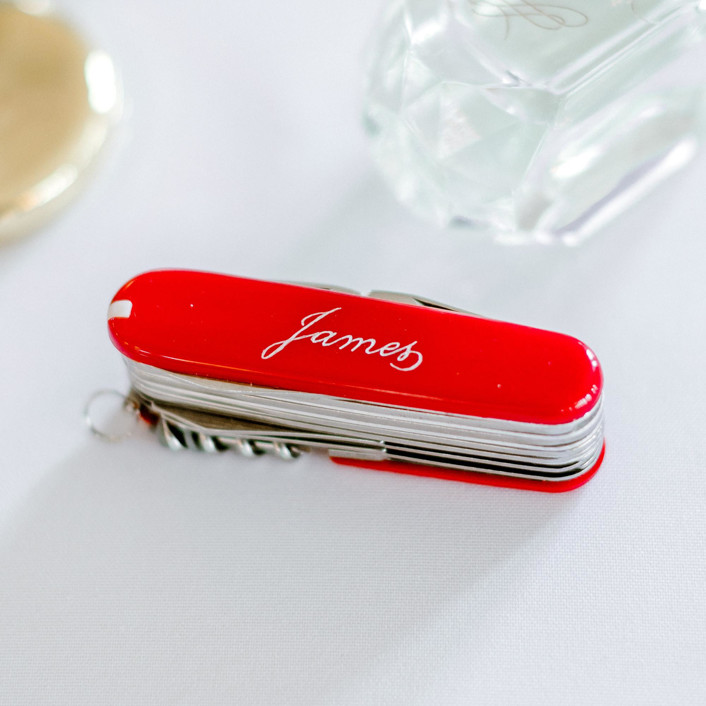 Personalized Multitool Knife by Charlotte Noordzij