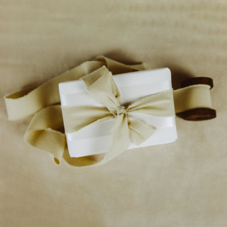 This is a yellow wedding ribbon by Jordan Perry called ribbon linen 1.5" wide yellow in standard