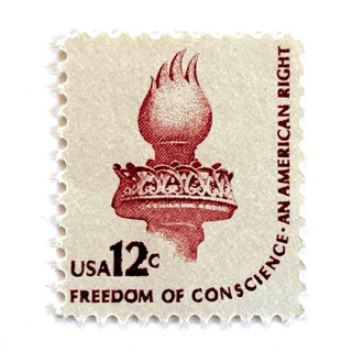 This is a red stamps by Heritage Post House called "statue of liberty torch" postage stamps | americana series | unused usps postage 12c | pack of 20 in standard