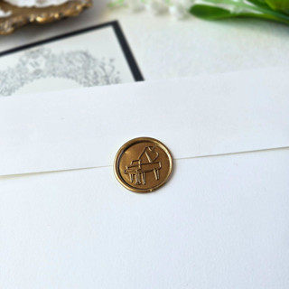 This is a multicolor wax seals by Inkspiringletters called grand piano- customizable color- set of 25 hand-crafted wax seals in standard