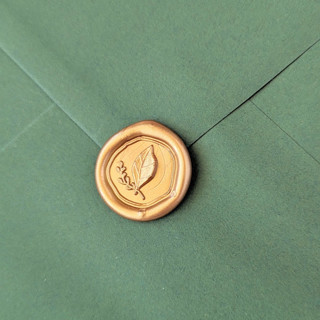 This is a multicolor wax seals by Inkspiringletters called mini sage- customizable  color- set of 25 hand-crafted wax seals in standard