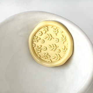 This is a multicolorassorted-colors wax seals by Abby Choi called little flowers wax seal, pack of 10, customizable color in standard