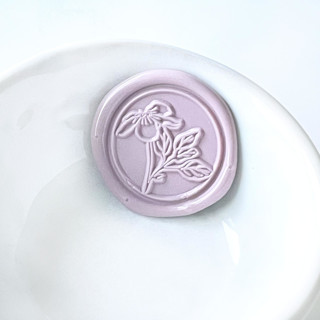This is a multicolorassorted-colors wax seals by Abby Choi called anemone wax seal pack of 10, customizable color in standard
