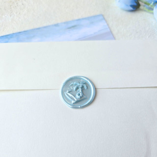 This is a multicolor wax seals by Inkspiringletters called north shore- customizable color- set of 25 hand-crafted wax seals in standard