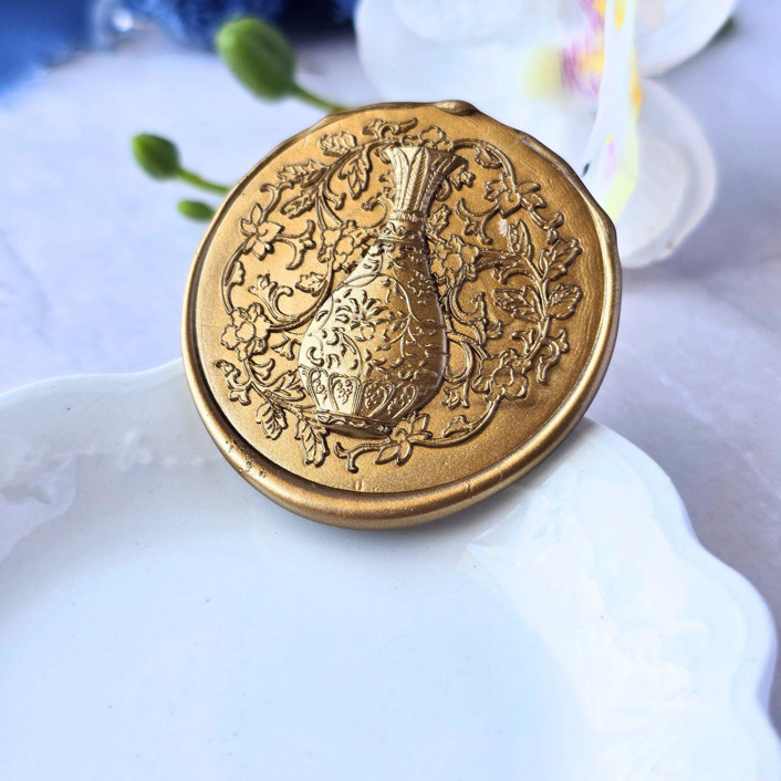 Ancient Vase- Customizable Color- Set of 25 Hand-crafted Wax Seals
