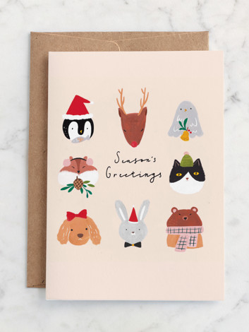 Inside: Wishing you a Christmas that’s merry, bright and filled with fun.