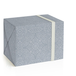 This is a azul wrapping paper by Kristen Smith called ornate texture in standard