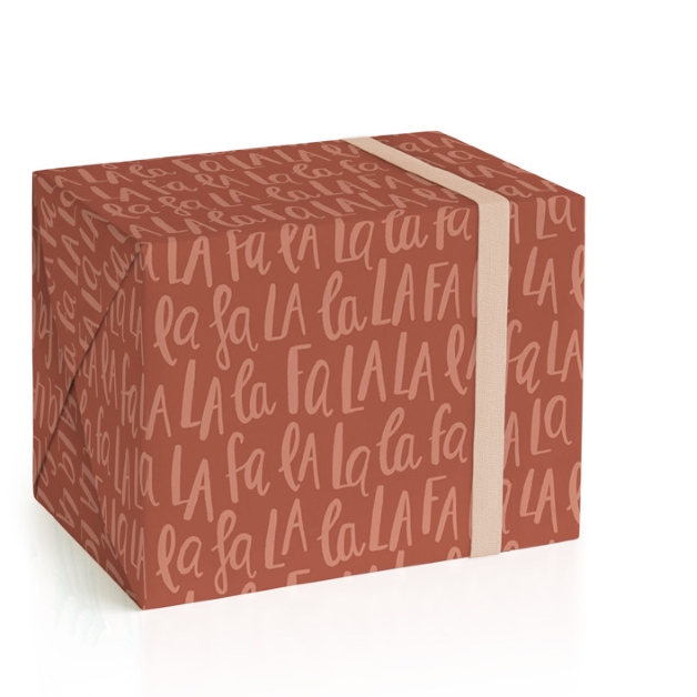 This is a spice wrapping paper by Karoline Richardt called sing a song in standard