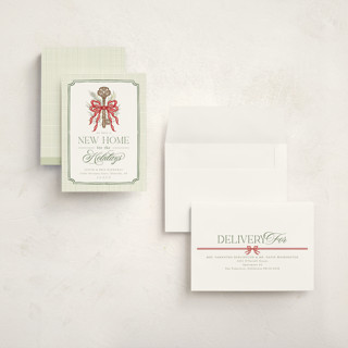 This is a mint holiday photo cards with standard by Erin L. Wilson called roland park printing on signature in grand