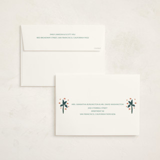 This is a verdant sea holiday photo cards with standard by Angel Walker called palm warm printing on signature in grand