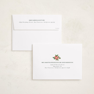 This is a buttercream holiday photo cards with standard by Christy Hy Lee called nostalgic wallpaper printing on recycled smooth signature in grand