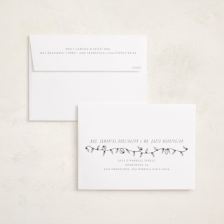 This is a snow holiday photo cards with standard by Kate Ross called love joy printing on signature in grand