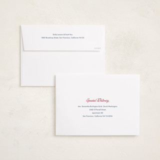 This is a navy holiday photo cards with standard by Kelly Schmidt called vintage border printing on recycled smooth signature in grand