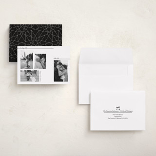 This is a silk holiday photo cards with standard by Wonderfitz called new minimal year printing on recycled smooth signature in grand