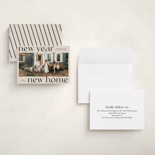 This is a sand holiday photo cards with standard by Iveta Angelova called all new printing on recycled smooth signature in grand