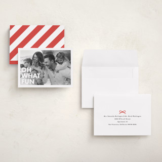 This is a snow holiday photo cards with standard by Maria Alou called holiday poster printing on recycled smooth signature in grand