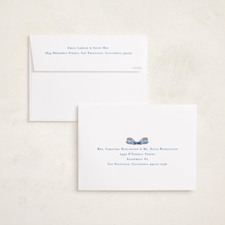 This is a bluebell holiday photo cards with standard by Pati Cascino called angelina printing on recycled smooth signature in grand