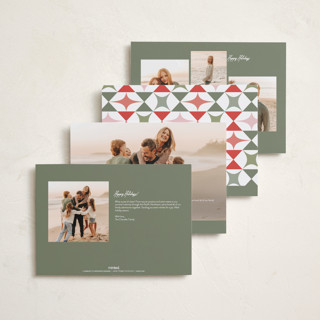 This is a coal holiday photo cards with standard by Jackie Crawford called joy aligned printing on recycled smooth signature in grand