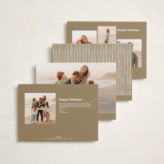 This is a snow holiday photo cards with standard by Stacey Meacham called joyful noise printing on signature in grand