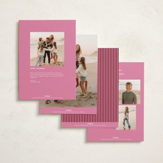 This is a gumdrop holiday photo cards with standard by Megan Davis called praline printing on recycled smooth signature in grand