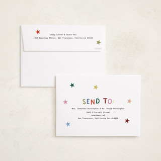 This is a jubilant holiday photo cards with standard by Kercia Jane called full of joy (& cheer) printing on recycled smooth signature in grand