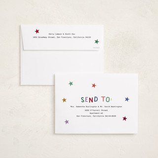 This is a yuletide holiday photo cards with standard by Kercia Jane called full of joy (& cheer) printing on recycled smooth signature in grand