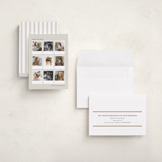 This is a pudding holiday photo cards with standard by Lucrecia Caporale called snapshot stories printing on recycled smooth signature in grand