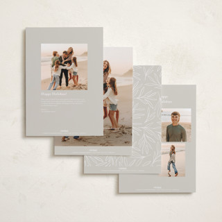 This is a snow holiday photo cards with standard by Jackie Crawford called bliss printing on recycled smooth signature in grand