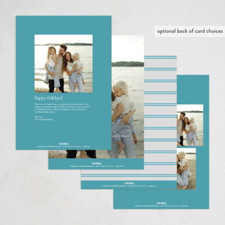This is a ice holiday photo cards with standard by Maja Cunningham called christmas tree printing on signature in grand