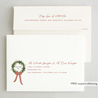 This is a festive holiday photo cards with standard by Erin L. Wilson called home printing on signature in grand