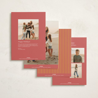 This is a spice holiday photo cards with standard by Sara Hicks Malone called small things printing on signature in grand