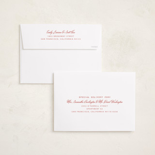 This is a cranberry holiday photo cards with standard by Heather Schertzer called believe printing on signature in grand