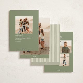 This is a evergreen holiday photo cards with standard by Chris Griffith called holiday bow tree printing on signature in grand