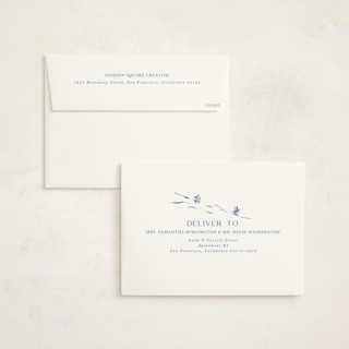 This is a sapphire holiday photo cards with standard by Vera Lim called painted ornament printing on signature in grand