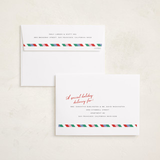 This is a ornament holiday photo cards with standard by Pixel and Hank called new holiday home printing on signature in grand